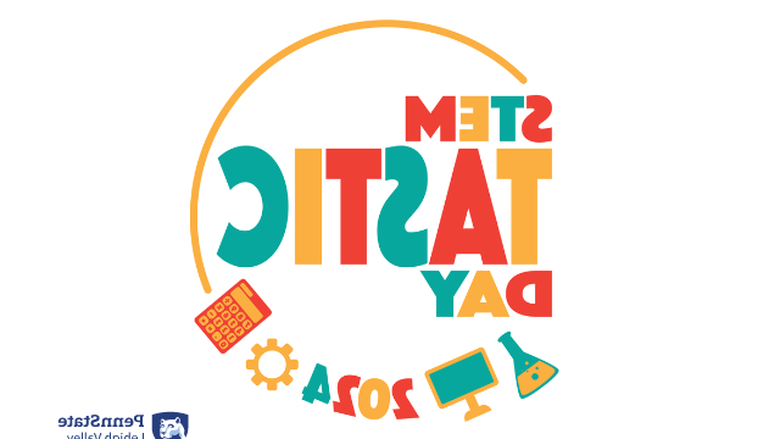 a logo for STEM-tastic 